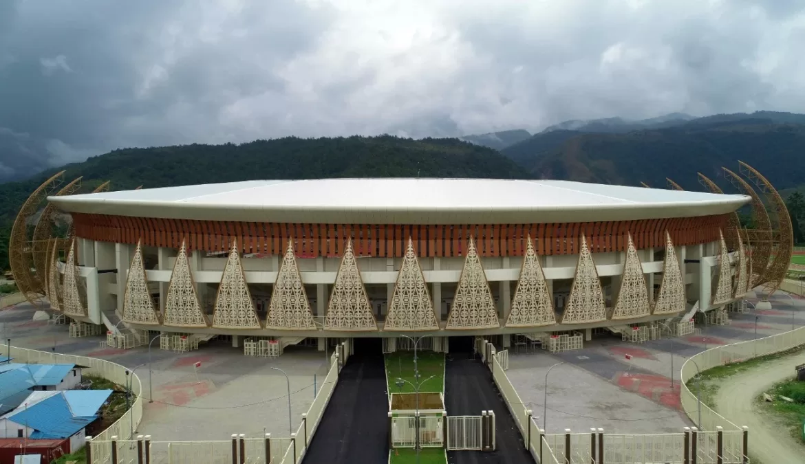 PON Papua, Stadion Lukas Enembe - Foto: Ist.