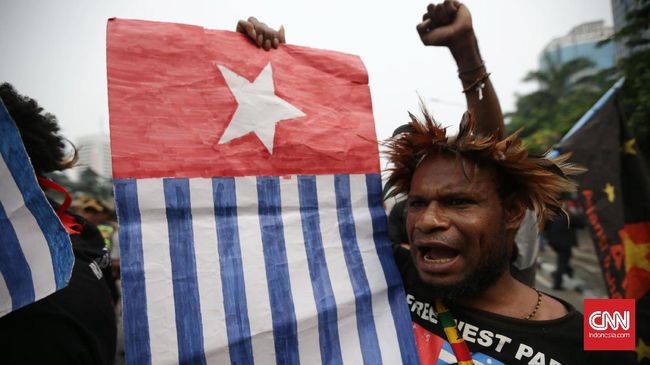 ilustrasi kelompok separatis KNPB