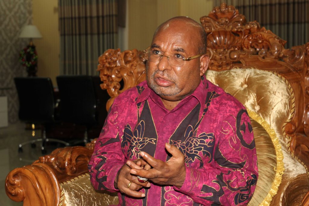 Gubernur Papua Lukas Enembe
