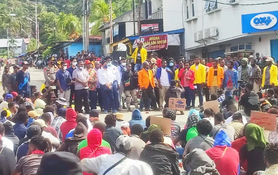 Ilustrasi aksi penolakan DOB