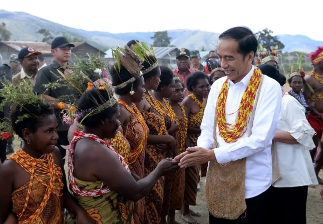 Kunjungan Presiden Jokowi ke Papua