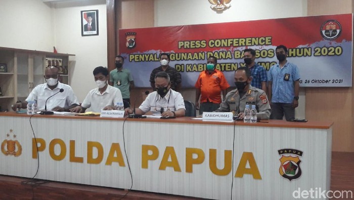 Press Release Polda Papua Terkait Kasus Korupsi di Papua