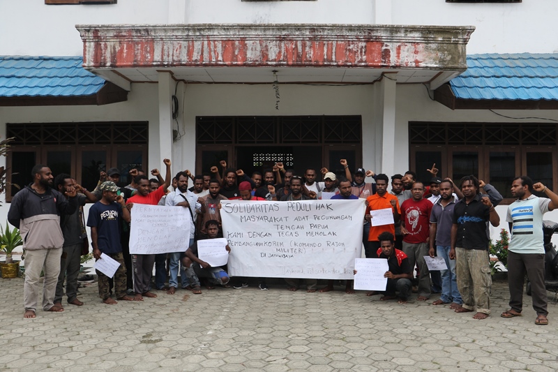 Mahasiswa Jayawijaya Menolak DOB Pegunungan Tengah