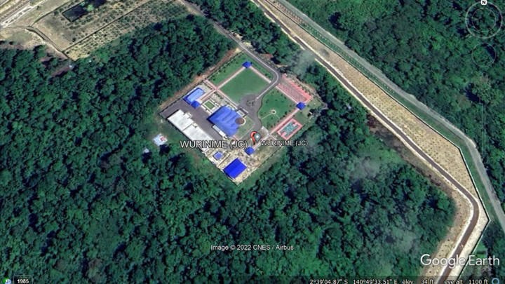 Penampakan Rumah Lukas Enembe via Google Earth
