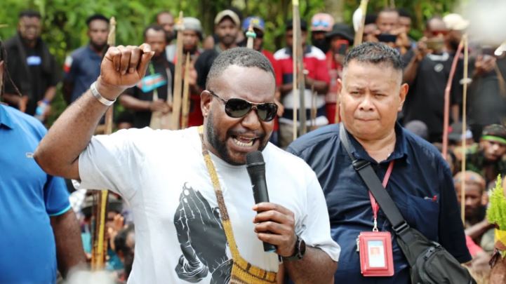 Ketua Umum DPP KNPI Papua Benyamin Gurik