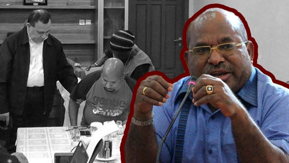 Tesangka Kasus Korupsi Gubernur Papua Lukas Enembe