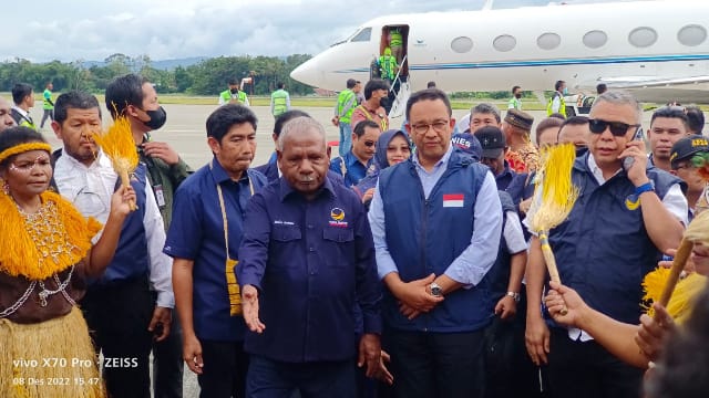 Anies Lakukan Kunjungan Safari Politik di Papua