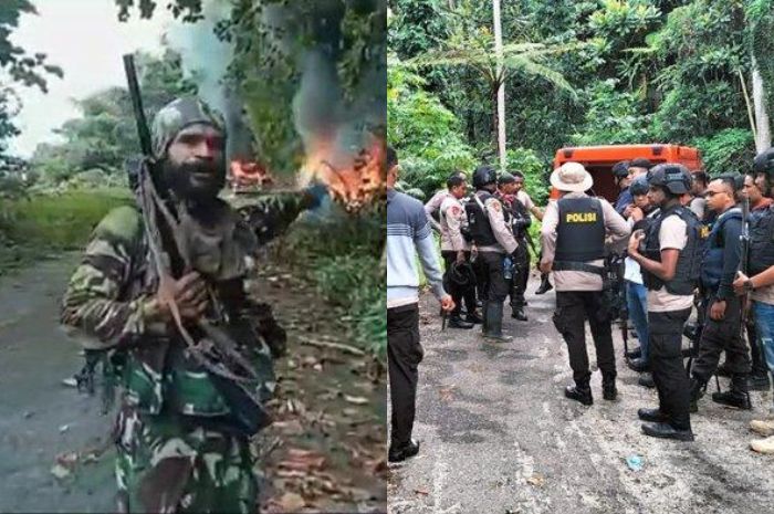 Plato Merani Pelaku Penyerangan Rombongan Polisi di Yapen