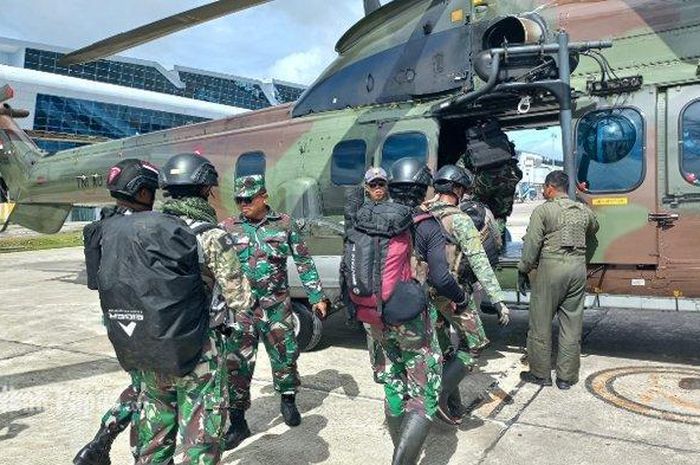 Proses Keberangkatan Evakuasi Pekerja Bangunan Puskesmas