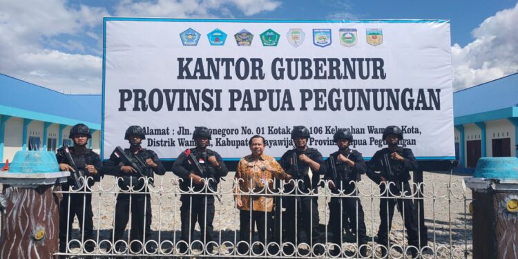 Persiapan Kantor Gubernur Papua Pegunungan
