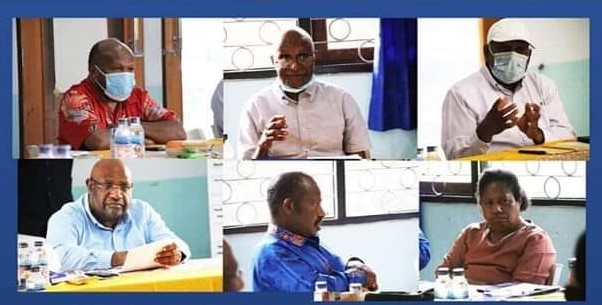 Sejumlah Tokoh yang hadir dalam Pertemuan Kapolda Papua dan Dewan Gereja Papua