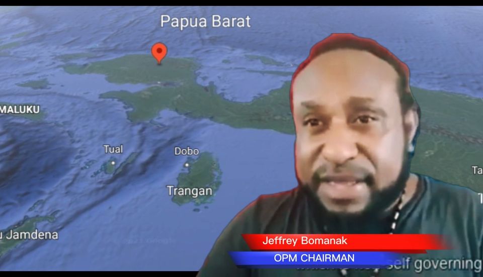 Tokoh TPNPB OPM Jeffrey P. Bomanak